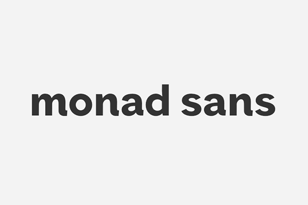 Monad Sans – Stephen Hutchings